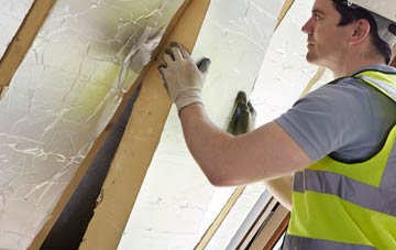 Staploe loft insulation